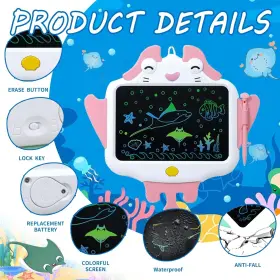 Sodwef 764003965239 Lcd Writing Tablet Board For Kids Drawing Pad Doodle Toddlers #2