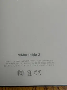 22859-rm110 Software Sollutions Remakable 2 Paper Tablet Notebook 10.3 Inch With Marker Case. Excellent Shape #3