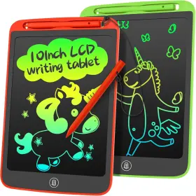 Soooo 711181249514 Lcd Writing Tablet For Kids 2 Pack 10 Inch Colorful Doodle Board 3 4