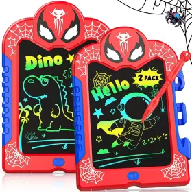 2bzx-sxb Spidolapse Spider Lcd Writing Tablet For Kids 2 Pcs Doodle Board And Drawing