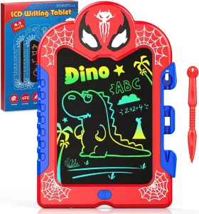Wj121633 Spidolapse Lcd Writing Tablet For Kids Colorful Doodle Board And Drawing Pad Hall
