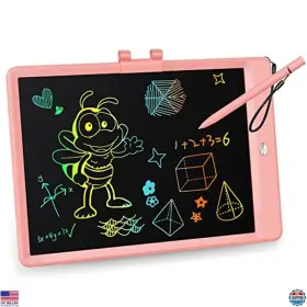 B082kfcdbm Stanley 10 Inch Lcd Writing Tablet Colorful Doodle Board Erasable Drawing Pad For Kids