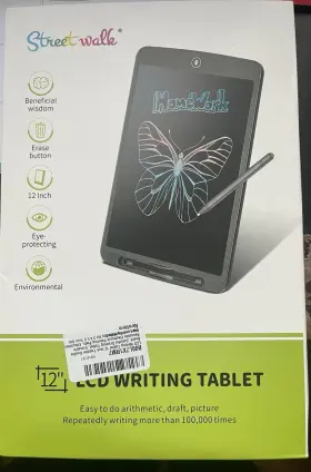 Xs-q12 Street Walk Lcd Writing Tablet 12 Inch Toddler Doodle Board Colorful Drawing Ta