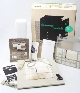 01-4031-101 Summagraphics Vtg Summa Sketch Ii Plus Graphics Tablet 12x12 Digitizer Autocad Z 01-4031-101 Summagraphics Vtg Summa Sketch Ii Plus Graphics Tablet 12x12 Digitizer Autocad Z