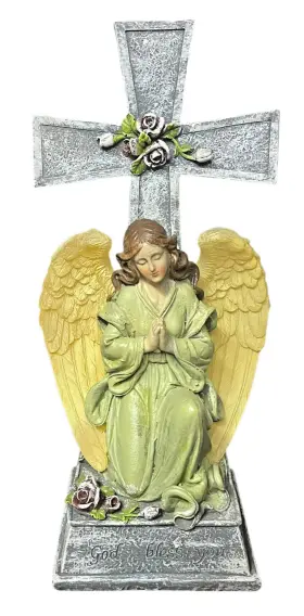 Ss-khd-14643 Summerfield Terrace Koehler 10.75 Inch Blessed Cross Solar Light 14643