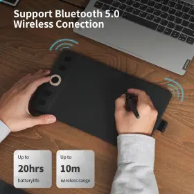 Wh851 Technology Corporation Bluetooth Drawing Tablet 8 X 5 Inches Graphics Digital Art #2 Wh851 Technology Corporation Bluetooth Drawing Tablet 8 X 5 Inches Graphics Digital Art #2