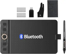 Wh851 Technology Corporation Bluetooth Drawing Tablet 8 X 5 Inches Graphics Digital Art Wh851 Technology Corporation Bluetooth Drawing Tablet 8 X 5 Inches Graphics Digital Art