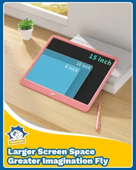 Lcd08 Tekfun Teen Girl Gifts Ideas 15inch Lcd Writing Tablet For Kids Age 8-10 And Up #2