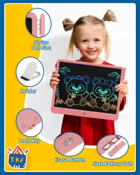 Lcd08 Tekfun Teen Girl Gifts Ideas 15inch Lcd Writing Tablet For Kids Age 8-10 And Up #3