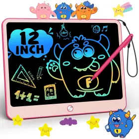 Tkf-007 Tekfun Lcd Writing Tablet For Kids Age 3-7 - Erasable Drawing Pad Travel