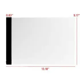 Tiktecklab 608506050057 A4 Ultra-thin Portable Led Light Box Tracer W 3 Level Brightness Pad Only #3