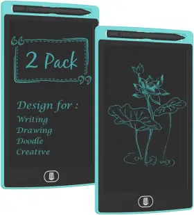 Oth-z014-lbl Tiqus 2 Pack 8.5 Inches Lcd Writing Tablet With Magnets Magnetic