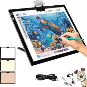 A3-d40 Toheto A3 Light Sketch Pad Wireless Battery Powered Box 3 Colors Dimmable #2