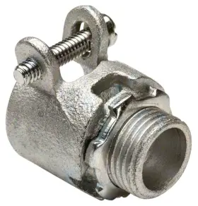 160m Topaz 140m 4 Inch Malleable Squeeze Bx-flex Connector