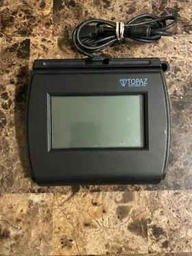 T-lbk750-bhsb-r Topaz Systems 872182838999 Backlit 4x3 Lcd Signature Capture Pad Dual Serial/usb