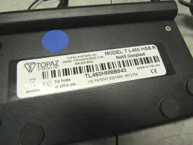 T-l460-hsb-r Topaz Systems Signaturegem 1x5 Backlit Lcd Signature Capture Pad Usb #3 T-l460-hsb-r Topaz Systems Signaturegem 1x5 Backlit Lcd Signature Capture Pad Usb #3