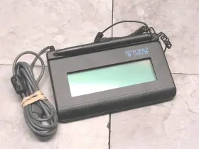 T-l460-hsb-r Topaz Systems Signaturegem 1x5 Backlit Lcd Signature Capture Pad Usb T-l460-hsb-r Topaz Systems Signaturegem 1x5 Backlit Lcd Signature Capture Pad Usb