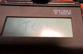 T-lbk462-hsx-r Topaz Systems Signaturegem Lcd 1x5 Backlit Signature Pad T-lbk462-hsx-r Topaz Systems Signaturegem Lcd 1x5 Backlit Signature Pad