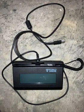T-lbk460-hsb-r Topaz Systems T-lbr462-hsx-r 1x5 Usb Signature Pad Tested T-lbk460-hsb-r Topaz Systems T-lbr462-hsx-r 1x5 Usb Signature Pad Tested