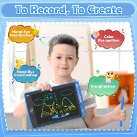 6gey-1aee-bght Tqu 4 Pack Lcd Writing Tablet For Kids 8.5 Inch Colorful Doodle Board Drawing Table #2