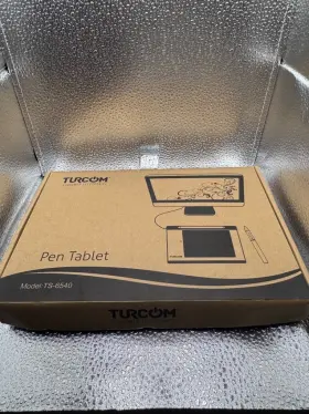 Ts-6540 Turcom Graphics Tablet With Touch Pen For Windows And Mac Model