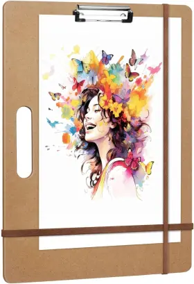 Tbb0205 Tutata 13 X 17 Drawing Board Sketch With Handle Portable Art