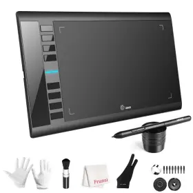 M708 Ugee 703363411864 Graphics Drawing Tablet 10 X 6 Inch Large With 8 Hot Key