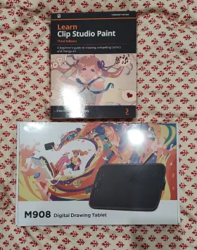 M908 Ugee Drawing Tablet And Learn Clip Studio Paint Book 3rd Edition M908 Ugee Drawing Tablet And Learn Clip Studio Paint Book 3rd Edition