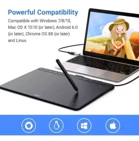 S1060 Ugee New Graphics Drawing Tablet Digital Pad With 12 Hot Keys #3 S1060 Ugee New Graphics Drawing Tablet Digital Pad With 12 Hot Keys #3