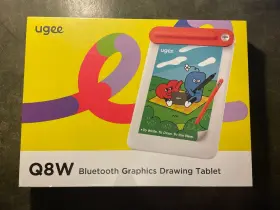 Ugq8w Ugee Q8w Bluetooth Drawing Pad/tablet With 5.0 8 Inch Stylus -new