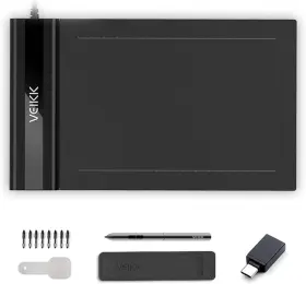 S640 Veikk 313046342325 Drawing Tablet Digital Graphics 6x4 Inch Ultra-thin Portable S640 Veikk 313046342325 Drawing Tablet Digital Graphics 6x4 Inch Ultra-thin Portable