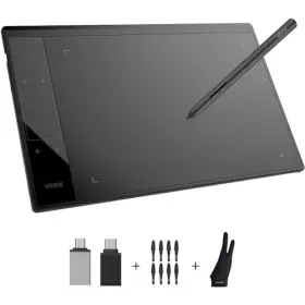 Veikk 601707033829 A30 V2 Drawing Tablet 10x6 Inch Graphics With Battery-free Pen And 819 Veikk 601707033829 A30 V2 Drawing Tablet 10x6 Inch Graphics With Battery-free Pen And 819