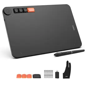 Veikk 601707038039 Graphics Drawing Tablet Voila L Pad 10x6 Inch With 4 Customized Veikk 601707038039 Graphics Drawing Tablet Voila L Pad 10x6 Inch With 4 Customized
