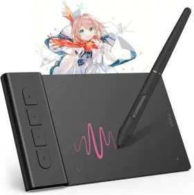 Vk430 Veikk 711181713640 Drawing Tablet Osu Computer Graphics Tablets Art Portable