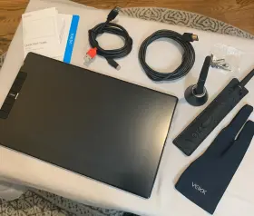 Vk1200 Veikk 970716000097 11.6 Inch Graphics Drawing Tablet Monitor Laminated Pen Display Vk1200 Veikk 970716000097 11.6 Inch Graphics Drawing Tablet Monitor Laminated Pen Display