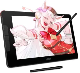 Vk1600 Veikk Studio 16 Drawing Tablet 15.6 Inch Screen 16384 Pen Pressure 2025