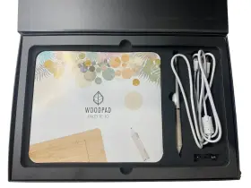 Pf1030 Viewsonic Woodpad Palette 10 Bamboo Wood Drawing Tablet With Pen #2 Pf1030 Viewsonic Woodpad Palette 10 Bamboo Wood Drawing Tablet With Pen #2