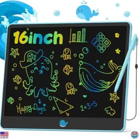 B09bmxn6yx Visit The Hockvill Store 16-inch Lcd Writing Tablet For Kids - Magnetic Doodle Board In Blue B09bmxn6yx Visit The Hockvill Store 16-inch Lcd Writing Tablet For Kids - Magnetic Doodle Board In Blue