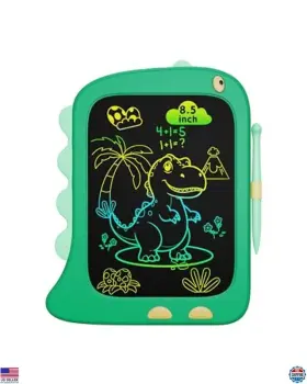 B0fmjjjmql Visit The Kikapabi Store 8.5 Inch Colorful Lcd Writing Tablet - Dinosaur Doodle Board For Boys 3-7