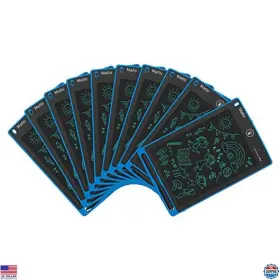 Mp500 Visit The Mafiti Store 10 Pack 8.5 Inch Lcd Writing Tablets For Kids Portable Doodle Boards Blue