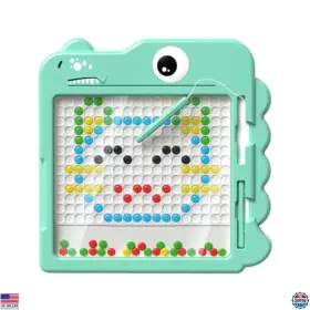 Me-078 Visit The Mandarooker Store Extra-large Magnetic Doodle Board With Pen 20 Pattern Cards Montessori Toy