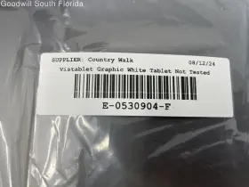 Wck-c121-ht Vistablet Graphic White Tablet Not Tested Wck-c121-ht Vistablet Graphic White Tablet Not Tested