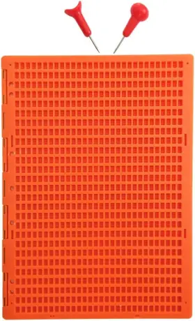 Vsone Wnw27-org 27 Lines 30 Cells Braille Writing Slate With 2 Stylus Full Page