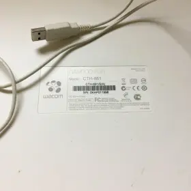0kap011998 Wacom Bamboo Fun Model Cth-661 Usb Plugin Tablet Only Silver #2