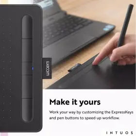 Wacom 753218986870 - Intuos Bluetooth Tablette Graphique De Petite Taille Stylet Petie No #2