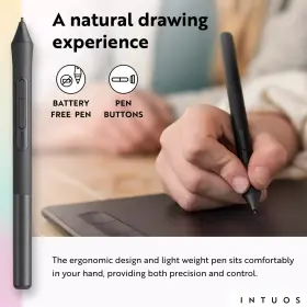 Wacom 753218986870 - Intuos Bluetooth Tablette Graphique De Petite Taille Stylet Petie No #3