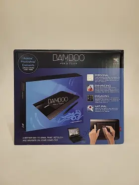 Cth-460 Wacom 753218992871 Bamboo Drawing Tablet Model Cth460 Wit Pen And Cd Nib