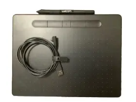 8dh00u2017350 Wacom Intuos Touch Pen Tablet For Digital Art And Design