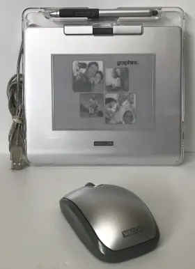 Cte-440s Wacom Cte-440/so-a Graphire Tablet With Pen And Mouse Cte-440s Wacom Cte-440/so-a Graphire Tablet With Pen And Mouse