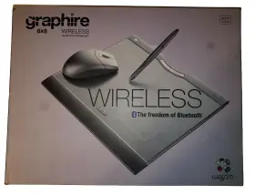 Cte-630bt Wacom Graphire Wireless Bluetooth Tablet 6x8 Mouse Digitizer With Box
